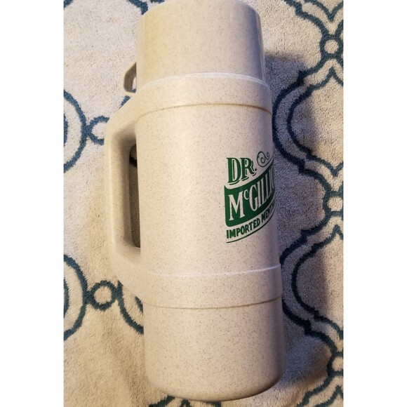 Dr. Mcgillicutty's embossed Aladdin 1 Liter plastic thermos - Picture 4 of 11